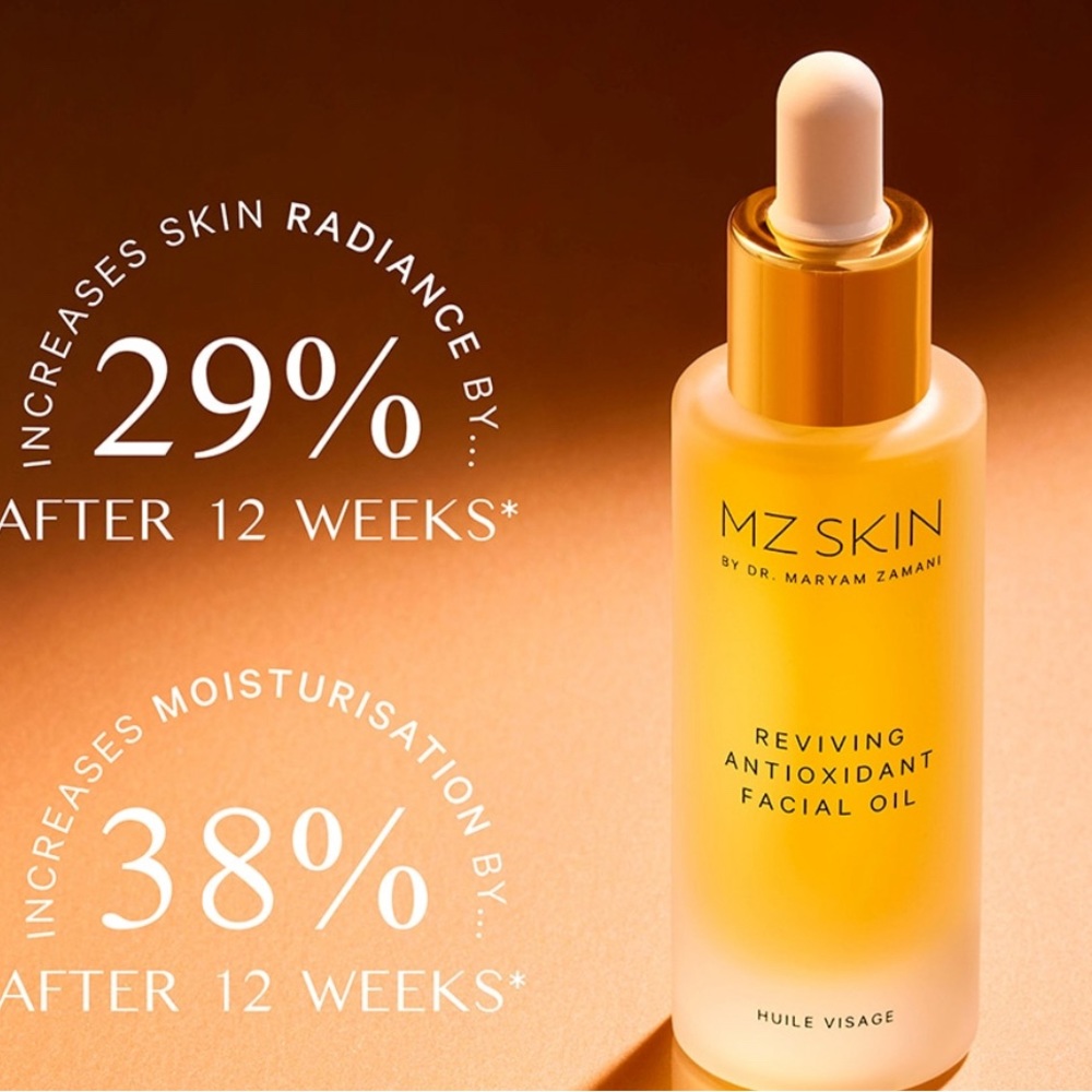 MZ Skin Antioxidant facial oil by Dr. Maryam Zamani